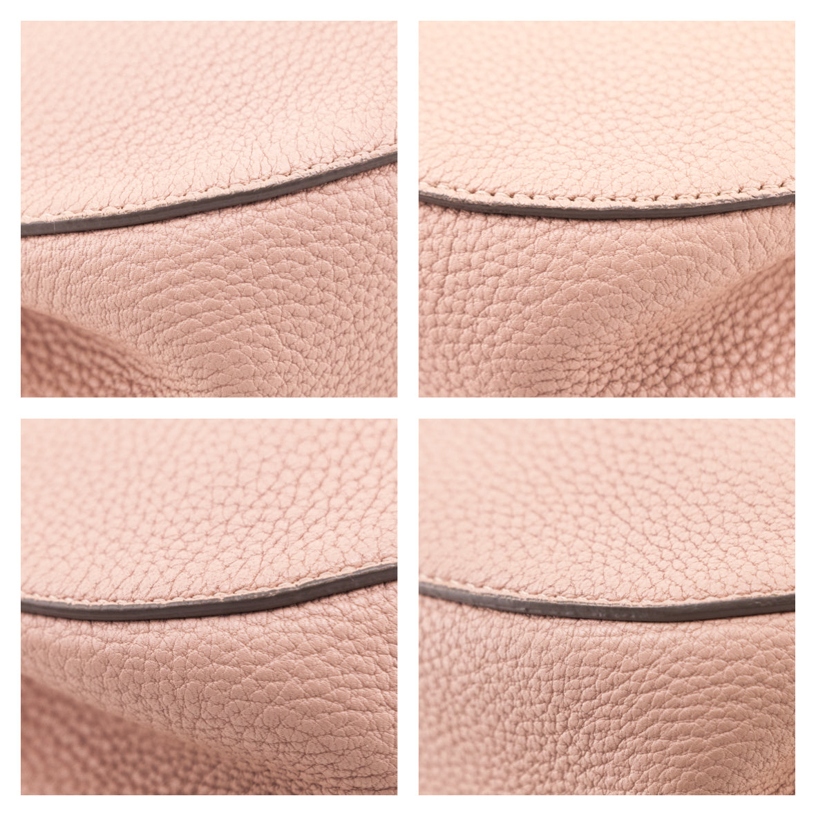 Chloe Nude Grained Lambskin Medium Drew Bag - Love that Bag etc - Preowned Authentic Designer Handbags Preloved Fashions