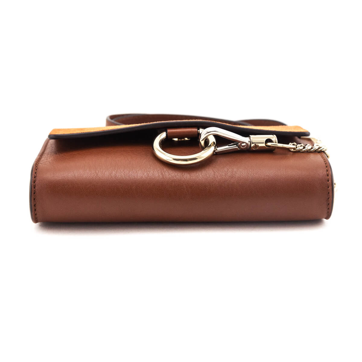 Chloe Tan Suede Calfskin Mini Faye Shoulder Bag - Love that Bag etc - Preowned Authentic Designer Handbags Preloved Fashions