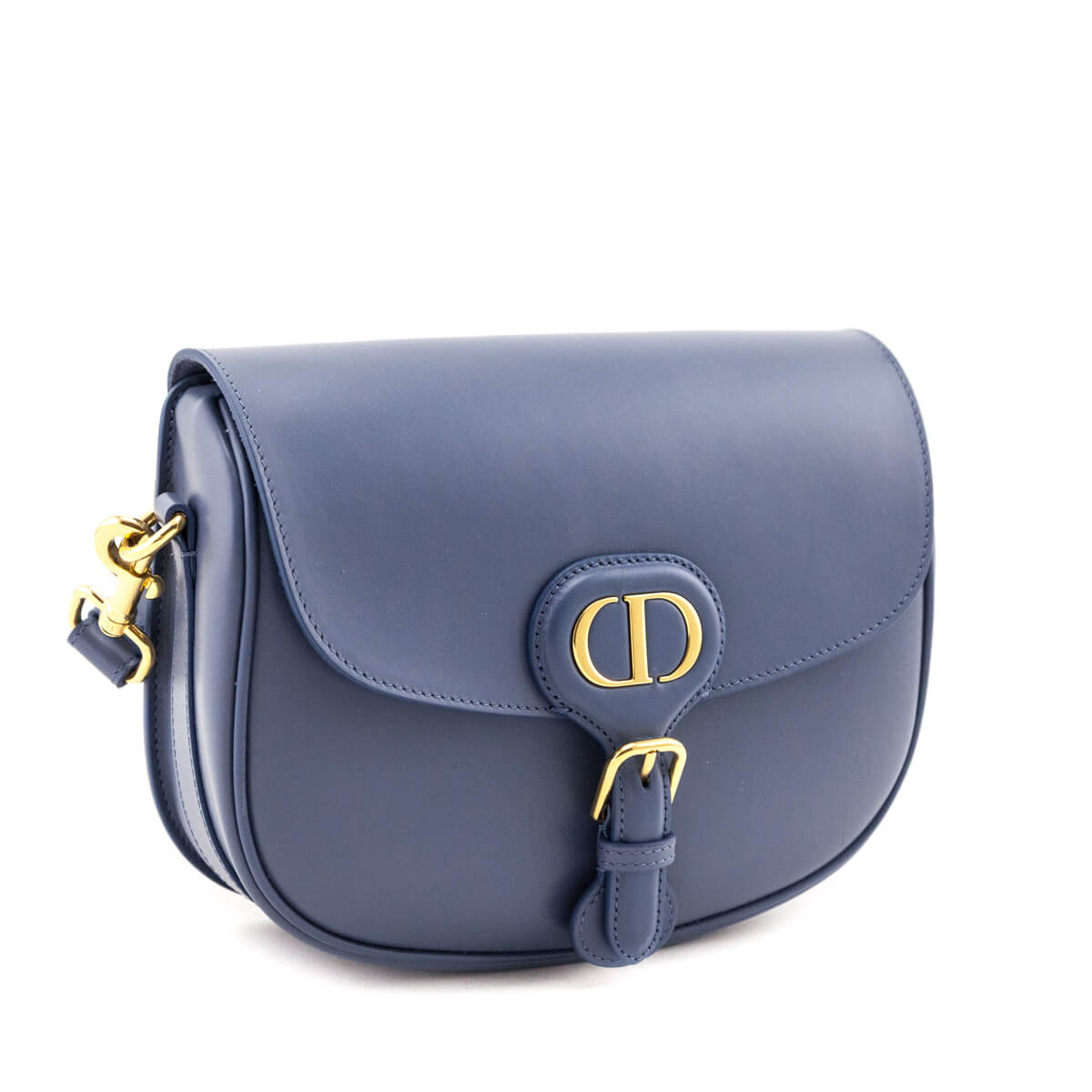 Dior Cloud Blue Box Calfskin Medium Bobby Bag - Love that Bag etc - Preowned Authentic Designer Handbags Preloved Fashions