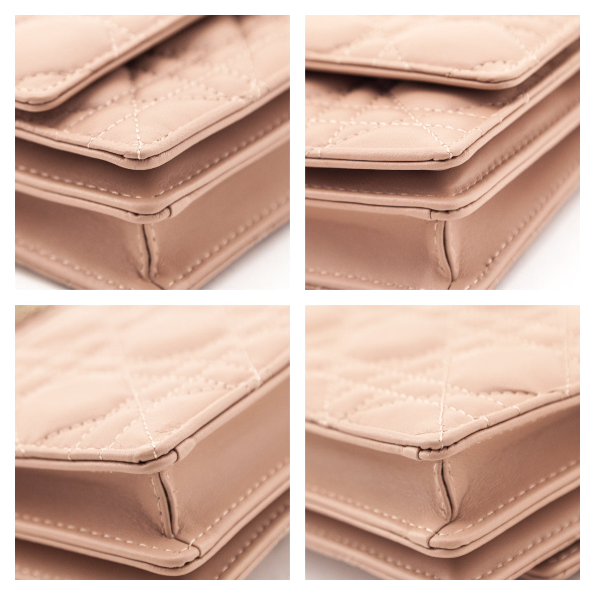Dior Powder Beige Lambskin Cannage My Dior Mini Bag - Love that Bag etc - Preowned Authentic Designer Handbags Preloved Fashions