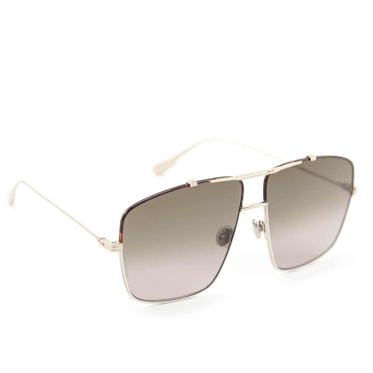 Dior Tortoise Square DiorMonsieur2 Aviator Sunglasses - Love that Bag etc - Preowned Authentic Designer Handbags Preloved Fashions