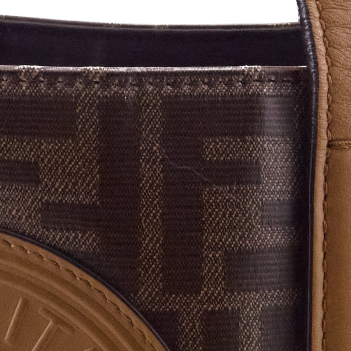 Fendi Camel Zucca Tote - Love that Bag etc - Preowned Authentic Designer Handbags Preloved Fashions