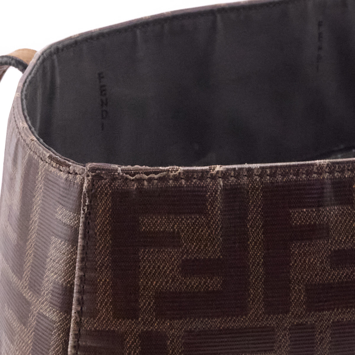 Fendi Camel Zucca Tote - Love that Bag etc - Preowned Authentic Designer Handbags Preloved Fashions