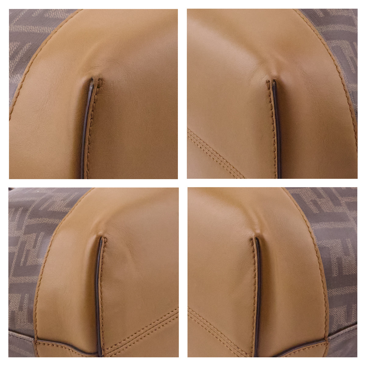 Fendi Camel Zucca Tote - Love that Bag etc - Preowned Authentic Designer Handbags Preloved Fashions