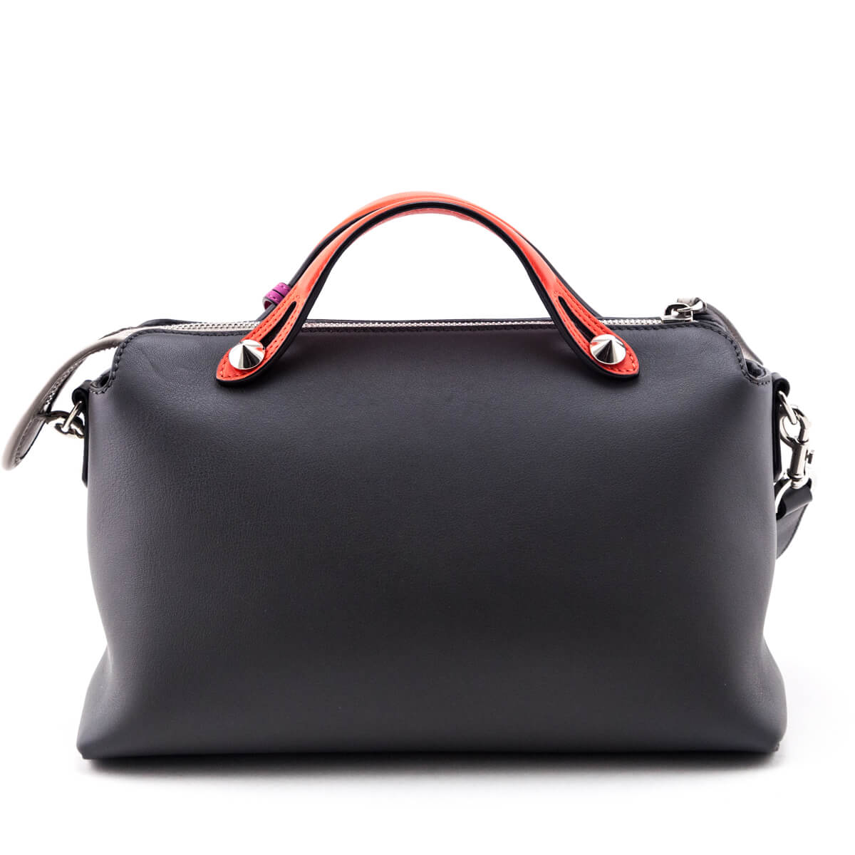 Fendi Multicolor Calfskin Small By The Way Boston Bag - Love that Bag etc - Preowned Authentic Designer Handbags Preloved Fashions