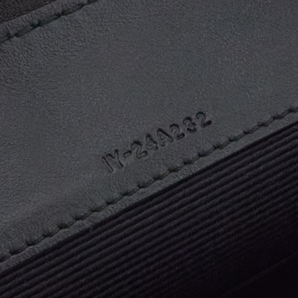 Ferragamo Black Navy Calfskin Gancini Clutch - Love that Bag etc - Preowned Authentic Designer Handbags Preloved Fashions
