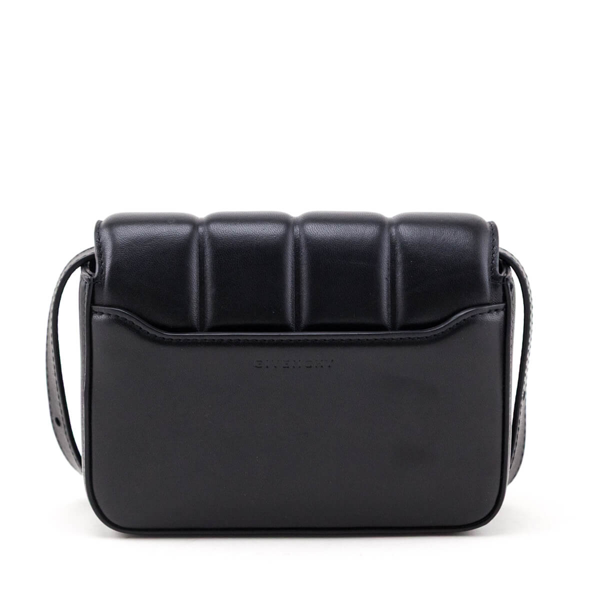 Givenchy Black Lambskin Quilted Small 4G Crossbody - Love that Bag etc - Preowned Authentic Designer Handbags Preloved Fashions