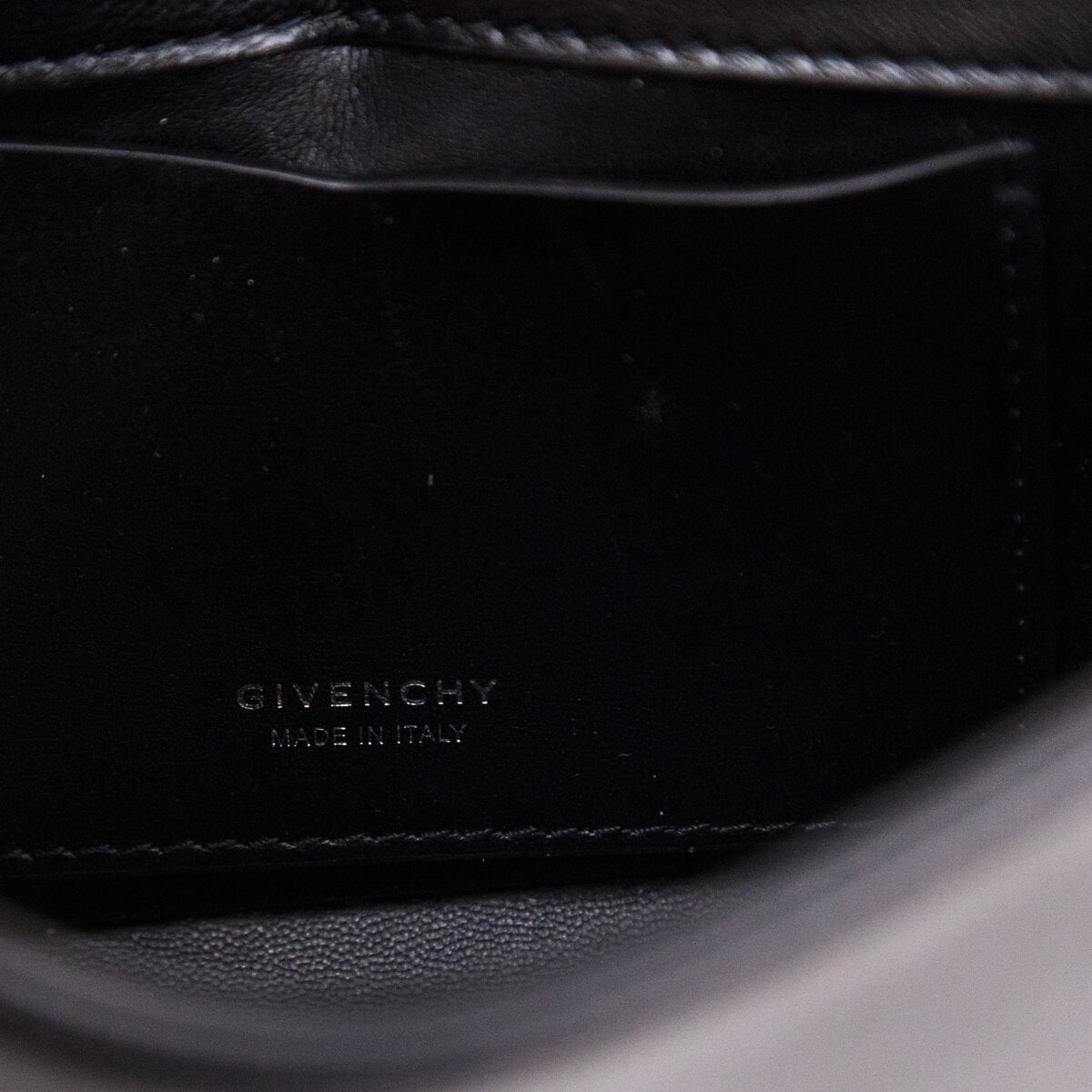Givenchy Black Lambskin Quilted Small 4G Crossbody - Love that Bag etc - Preowned Authentic Designer Handbags Preloved Fashions