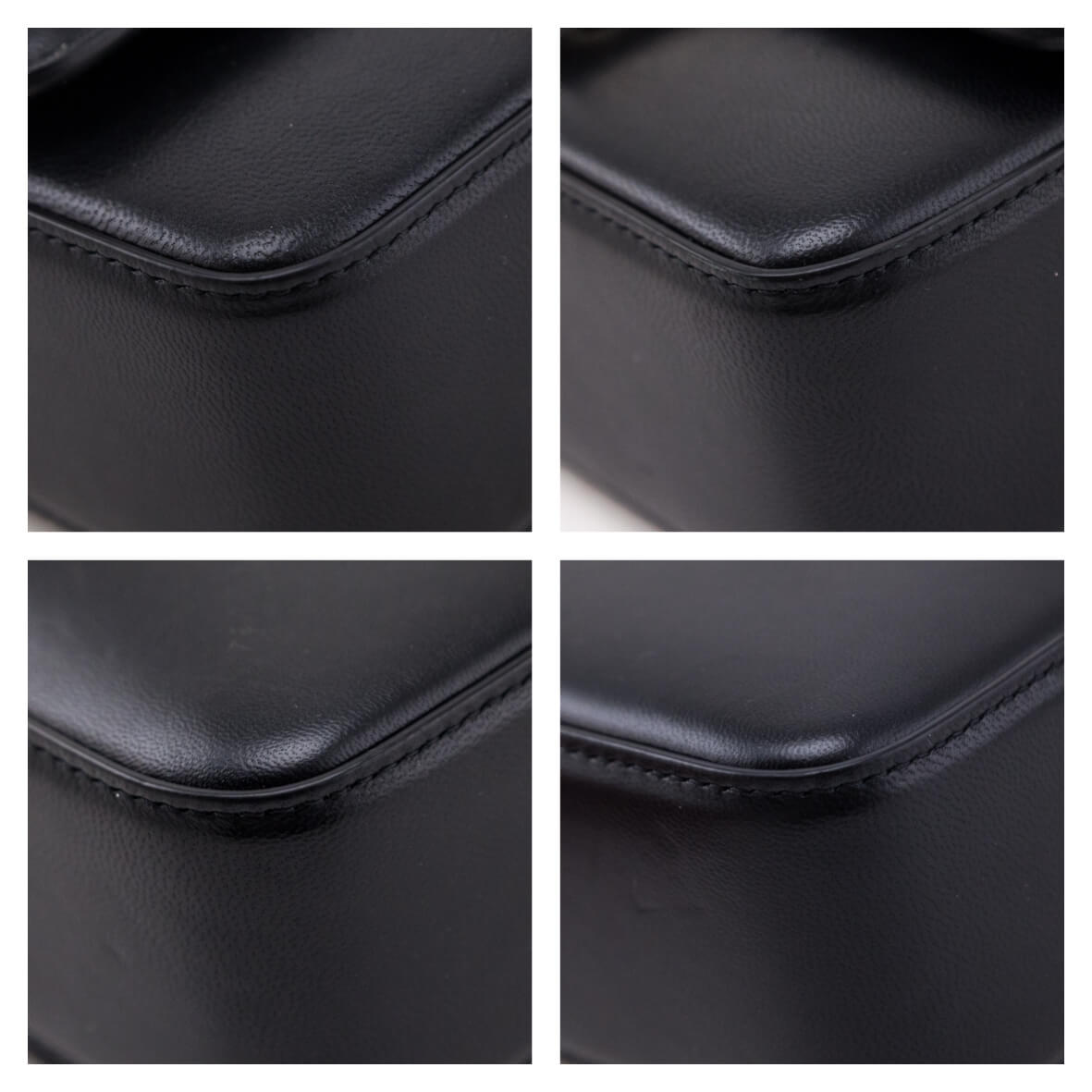 Givenchy Black Lambskin Quilted Small 4G Crossbody - Love that Bag etc - Preowned Authentic Designer Handbags Preloved Fashions