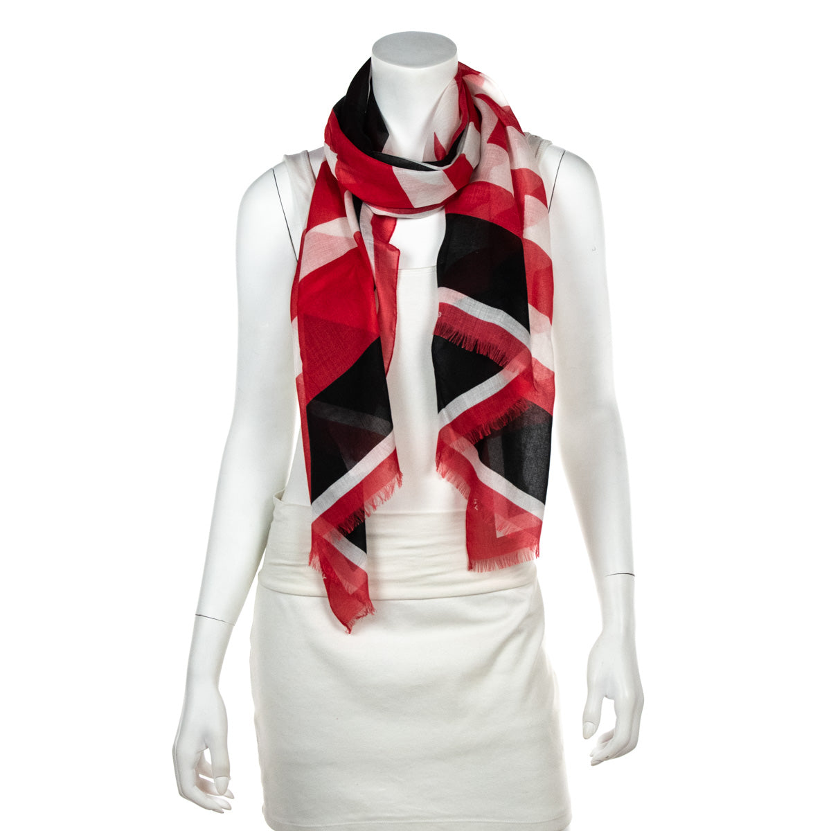 Givenchy Red Silk Logo Scarf - Love that Bag etc - Preowned Authentic Designer Handbags Preloved Fashions