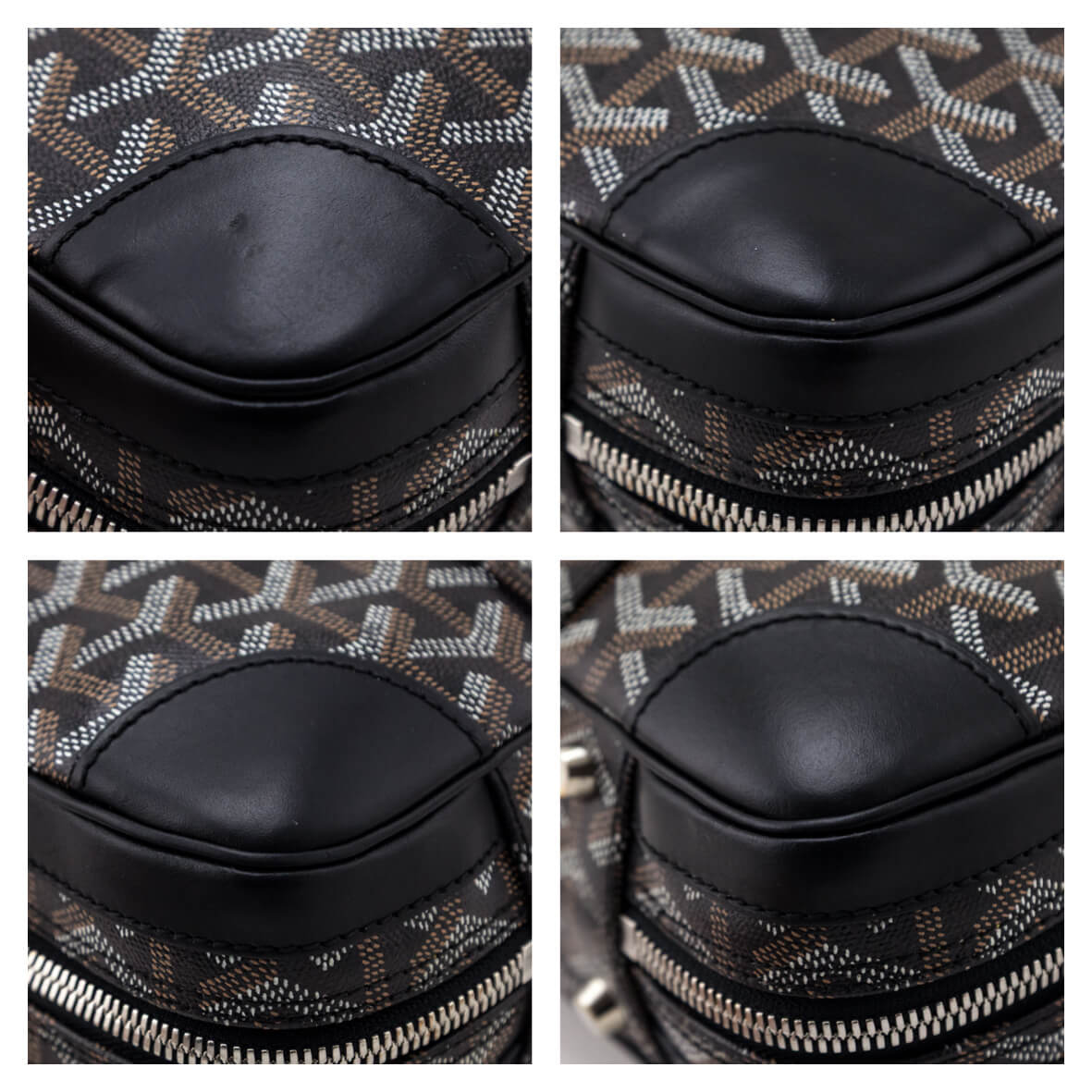 Goyard Black Goyardine Ambassade Briefcase PM - Love that Bag etc - Preowned Authentic Designer Handbags Preloved Fashions