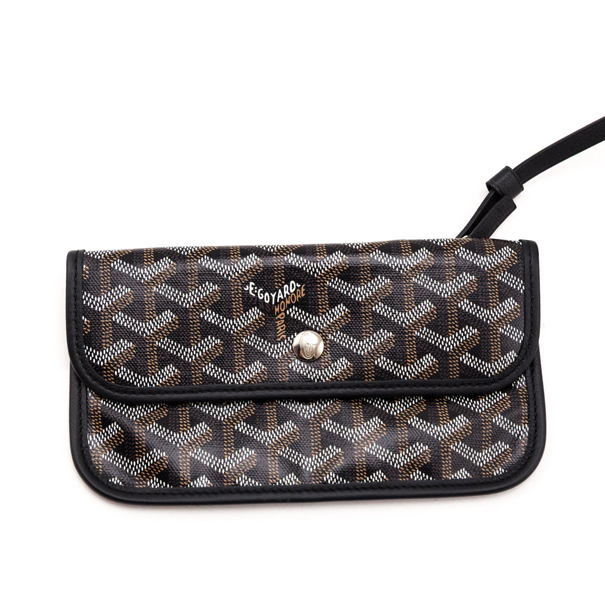 Goyard Black Goyardine Saint Louis GM - Love that Bag etc - Preowned Authentic Designer Handbags Preloved Fashions