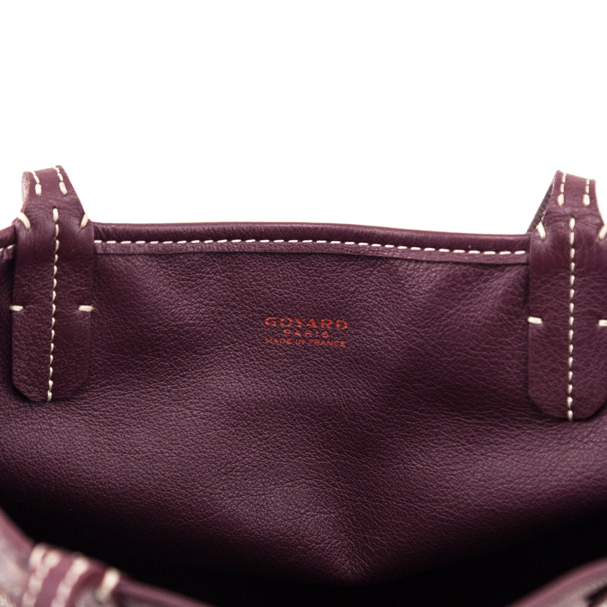 Goyard Burgundy Goyardine Reversible Mini Anjou - Love that Bag etc - Preowned Authentic Designer Handbags Preloved Fashions