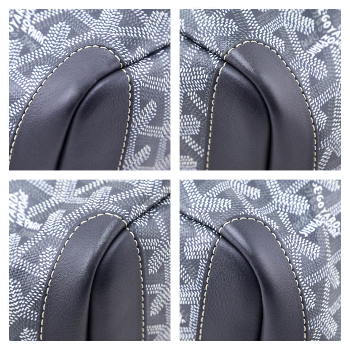 Goyard Gray Goyardine Artois MM Tote - Love that Bag etc - Preowned Authentic Designer Handbags Preloved Fashions