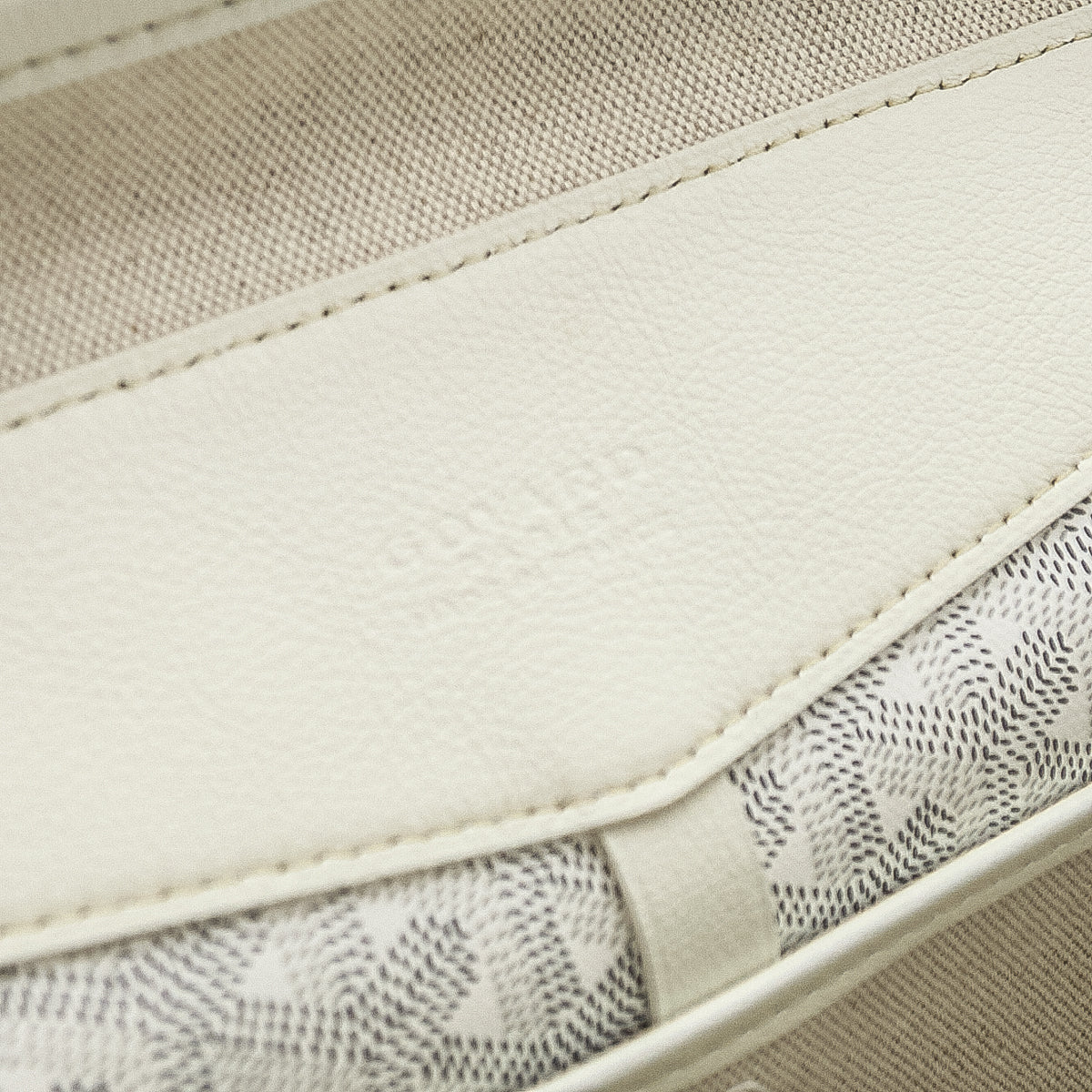 Goyard White Goyardine Calfskin Cisalpin Backpack - Love that Bag etc - Preowned Authentic Designer Handbags Preloved Fashions