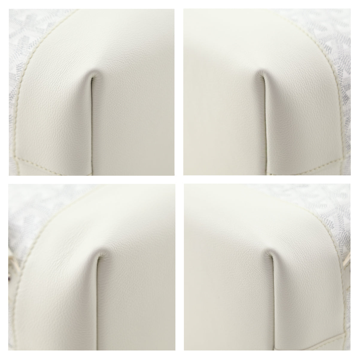 Goyard White Goyardine Calfskin Cisalpin Backpack - Love that Bag etc - Preowned Authentic Designer Handbags Preloved Fashions