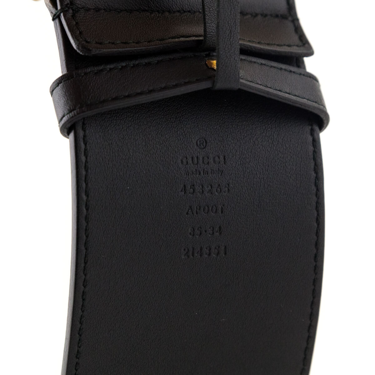 Gucci Black Double G Logo Belt - Love that Bag etc - Preowned Authentic Designer Handbags Preloved Fashions