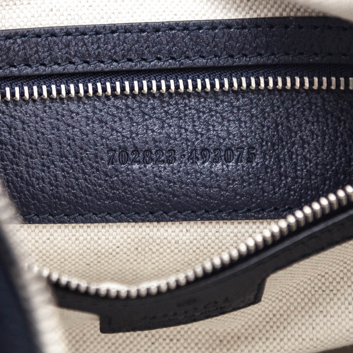 Gucci Blue Beige GG Supreme Large Attache Bag - Love that Bag etc - Preowned Authentic Designer Handbags Preloved Fashions