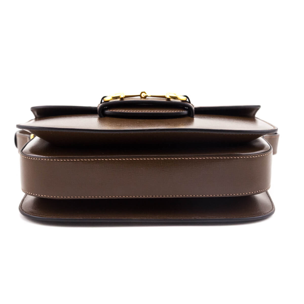 Gucci Brown Sugar Azalea Calfskin Horsebit 1955 Shoulder Bag - Love that Bag etc - Preowned Authentic Designer Handbags Preloved Fashions