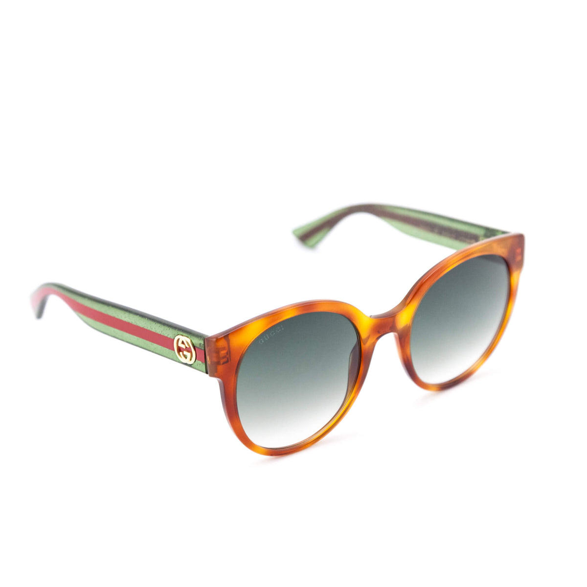 Gucci Brown Web Oversized Sunglasses - Love that Bag etc - Preowned Authentic Designer Handbags Preloved Fashions