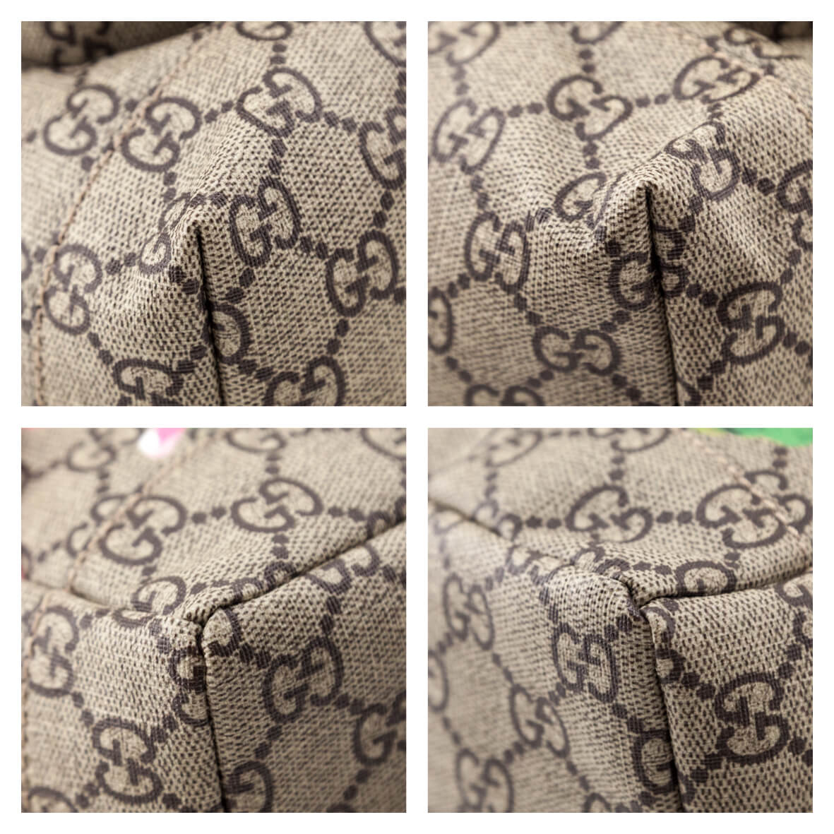 Gucci Dry Rose GG Supreme Monogram Blooms Backpack - Love that Bag etc - Preowned Authentic Designer Handbags Preloved Fashions