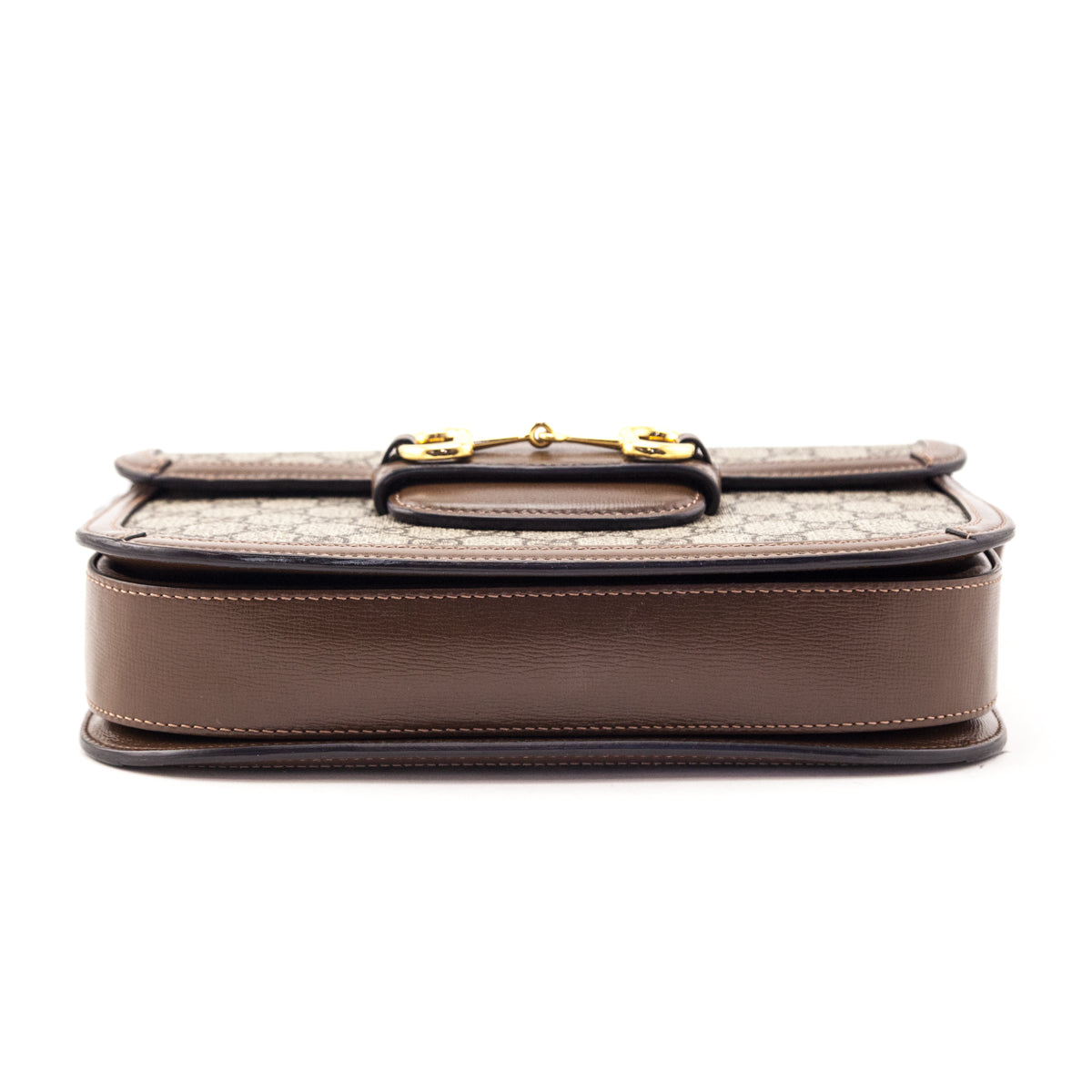 Gucci GG Supreme Monogram Horsebit 1955 Shoulder Bag - Love that Bag etc - Preowned Authentic Designer Handbags Preloved Fashions