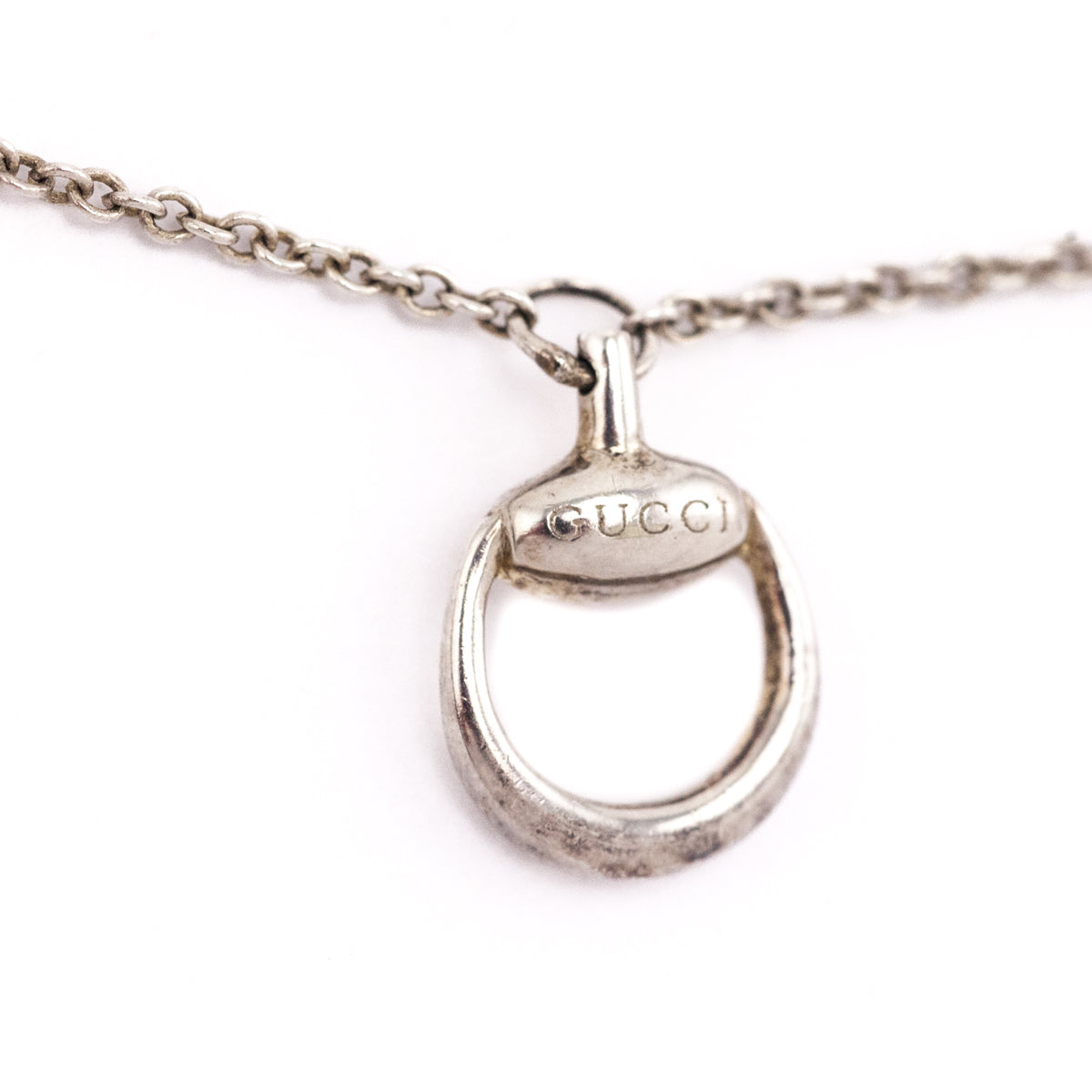 Gucci Sterling Silver Horsebit Charm Bracelet - Love that Bag etc - Preowned Authentic Designer Handbags Preloved Fashions