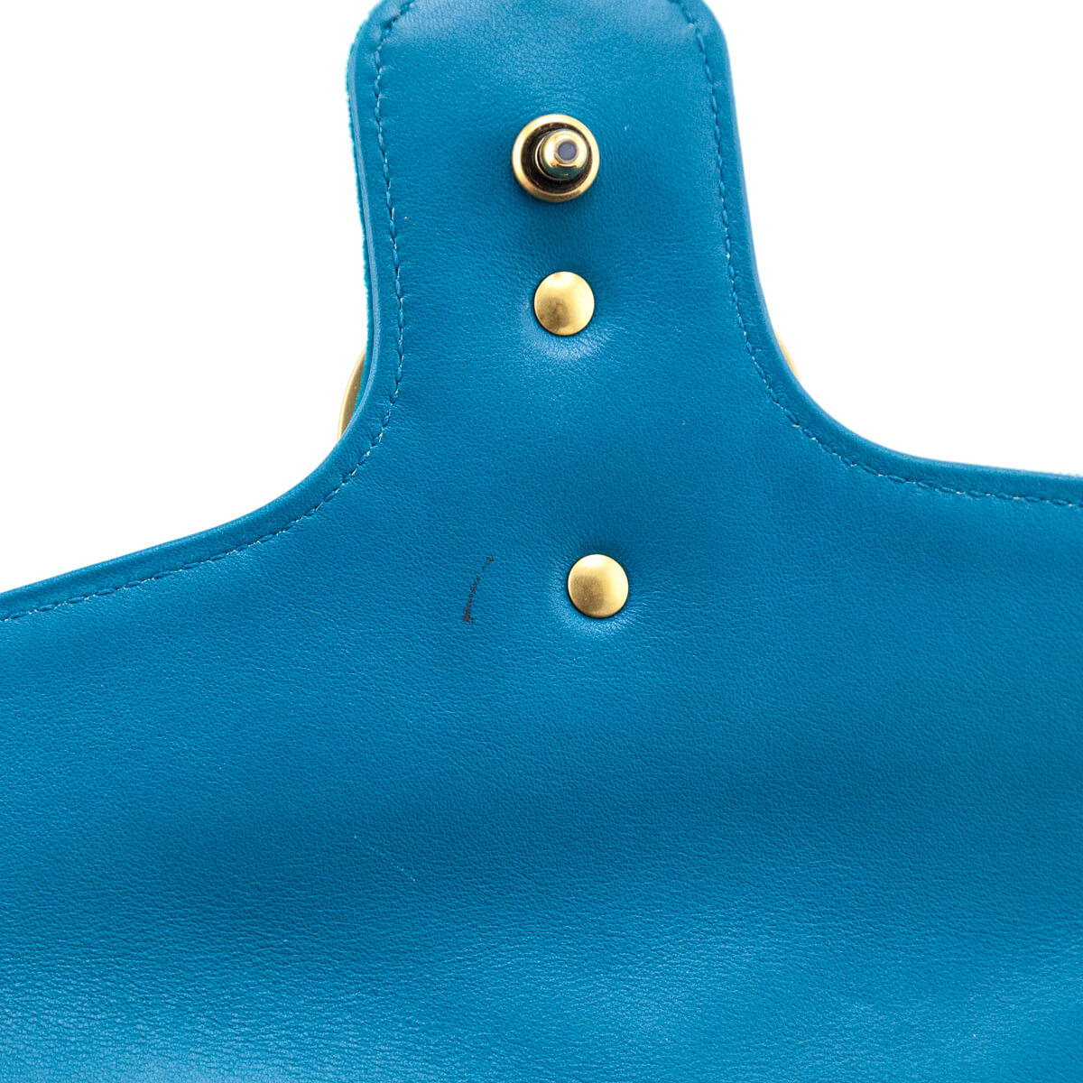 Gucci Teal Velvet Matelasse Small GG Marmont Shoulder Bag - Love that Bag etc - Preowned Authentic Designer Handbags Preloved Fashions