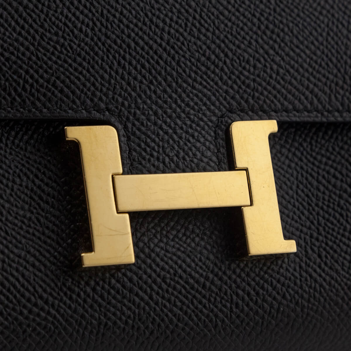 Hermes Black Epsom Constance Long To Go Wallet - Love that Bag etc - Preowned Authentic Designer Handbags Preloved Fashions