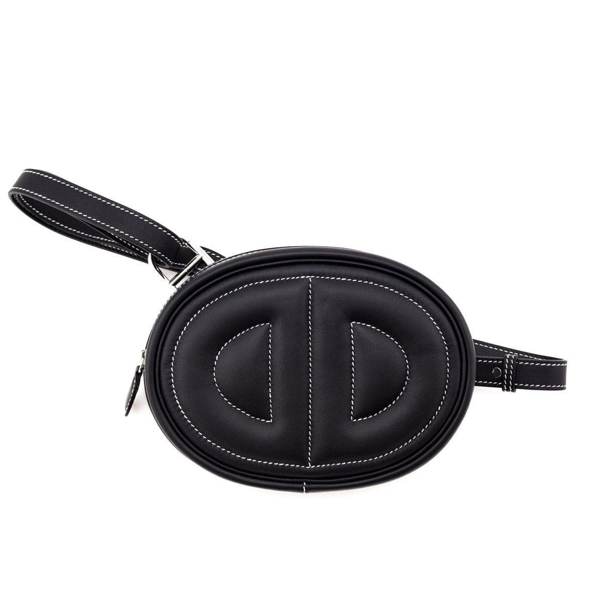 Hermes Black Swift In-The-Loop Belt Bag - Love that Bag etc - Preowned Authentic Designer Handbags Preloved Fashions