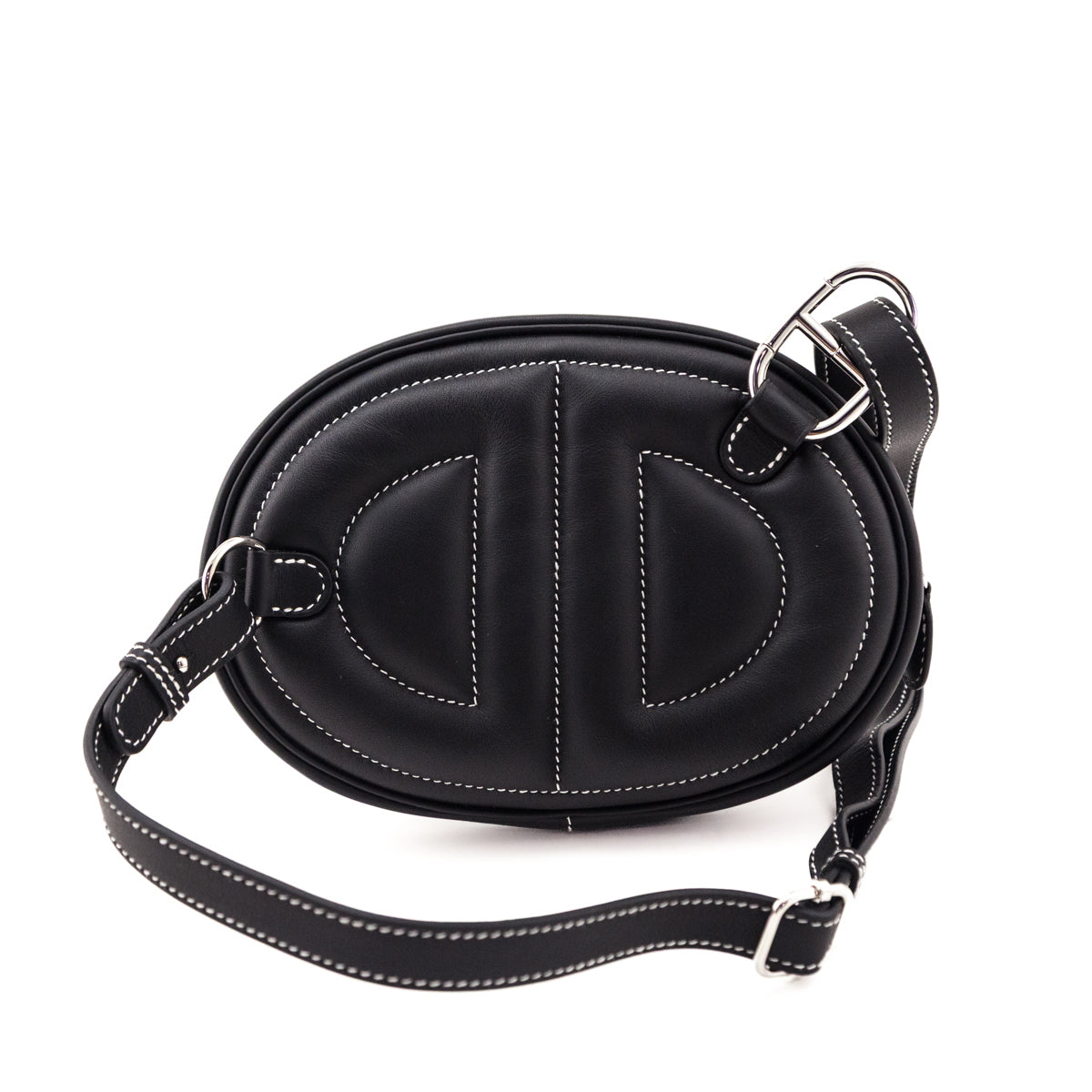 Hermes Black Swift In-The-Loop Belt Bag - Love that Bag etc - Preowned Authentic Designer Handbags Preloved Fashions