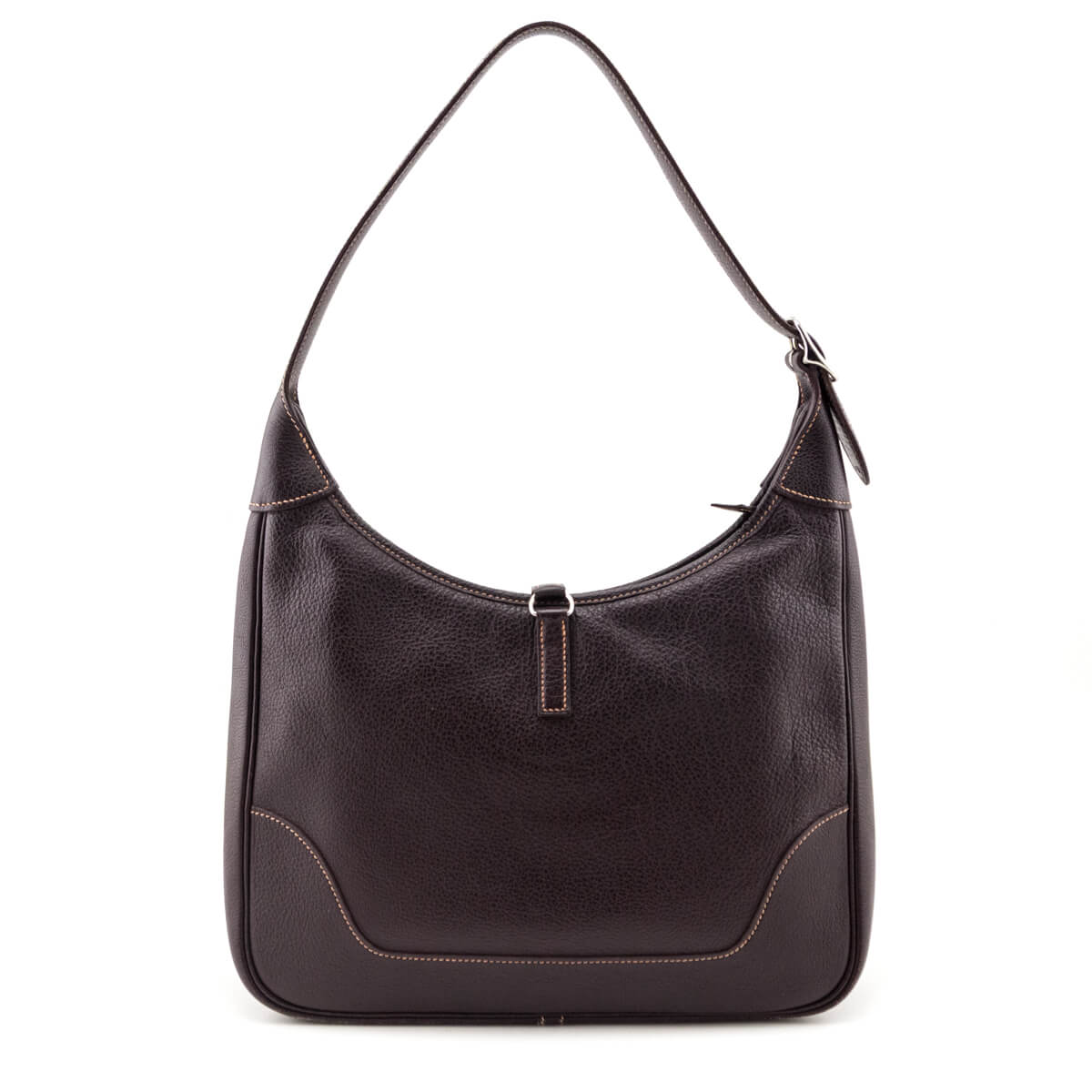 Hermes Brown Buffalo Skipper Trim II 31 - Love that Bag etc - Preowned Authentic Designer Handbags Preloved Fashions