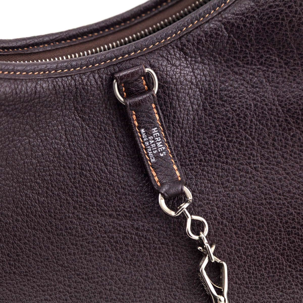 Hermes Brown Buffalo Skipper Trim II 31 - Love that Bag etc - Preowned Authentic Designer Handbags Preloved Fashions