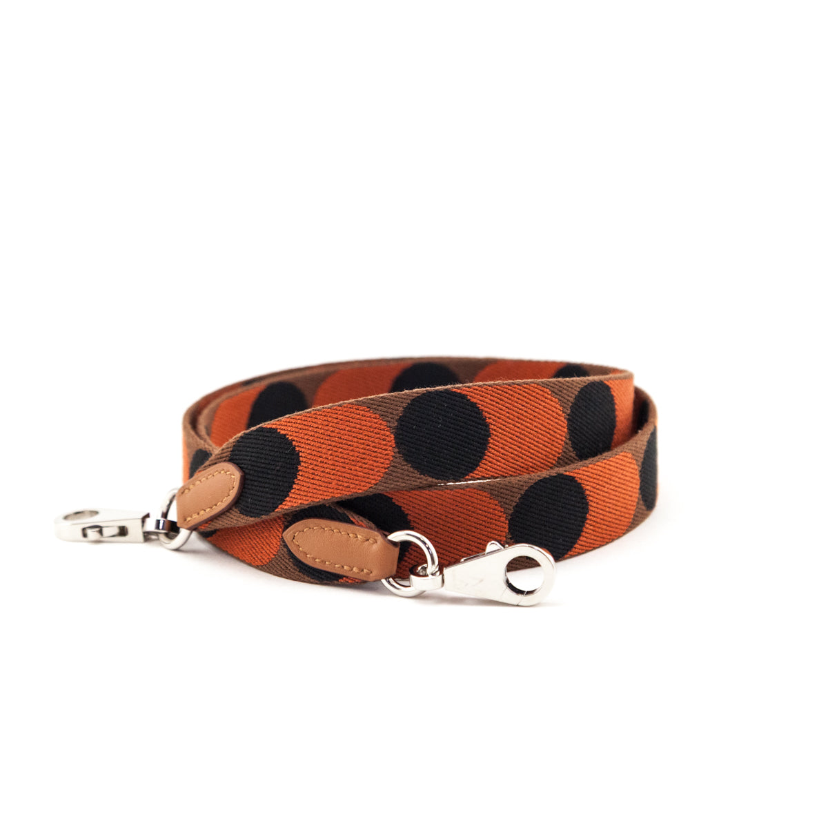 Hermes Brown Cuivre Sangle Flipperball Strap 25mm - Love that Bag etc - Preowned Authentic Designer Handbags Preloved Fashions