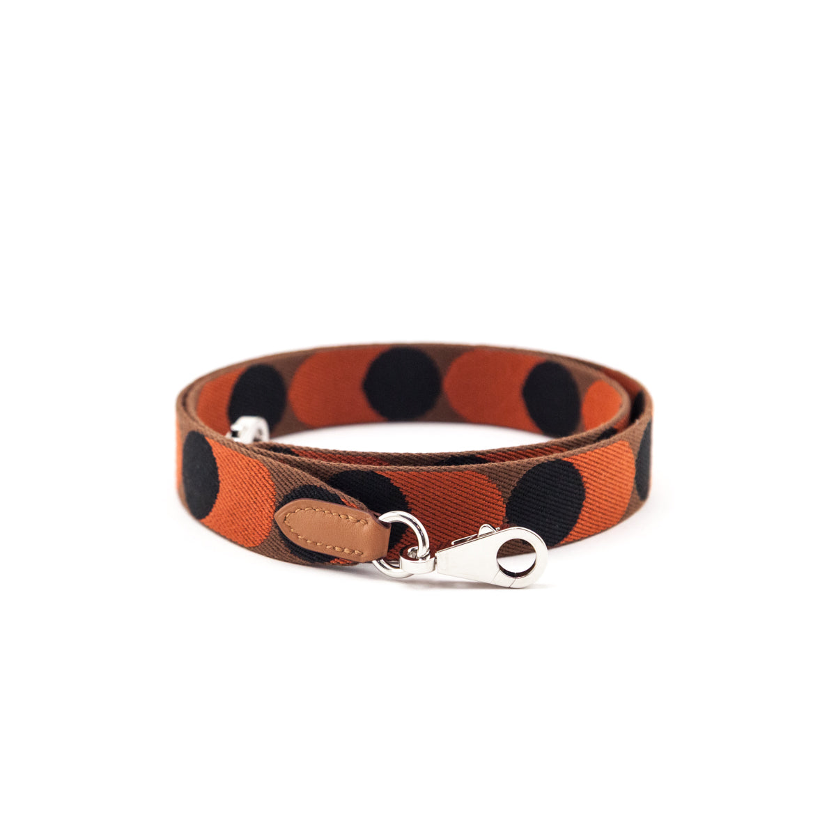Hermes Brown Cuivre Sangle Flipperball Strap 25mm - Love that Bag etc - Preowned Authentic Designer Handbags Preloved Fashions