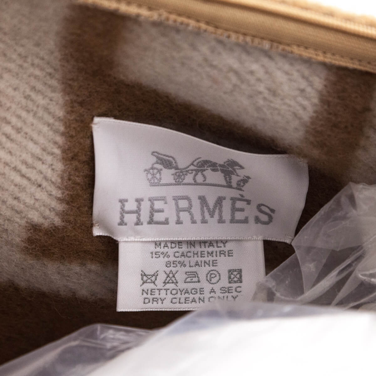 Hermes Camel Ecru Avalon Pillow - Love that Bag etc - Preowned Authentic Designer Handbags Preloved Fashions