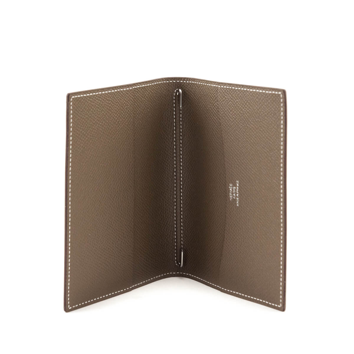Hermes Etoupe Epsom Simple Agenda Cover GM - Love that Bag etc - Preowned Authentic Designer Handbags Preloved Fashions