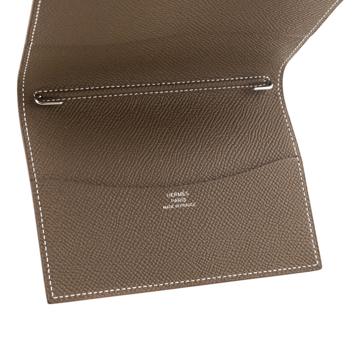 Hermes Etoupe Epsom Simple Agenda Cover GM - Love that Bag etc - Preowned Authentic Designer Handbags Preloved Fashions