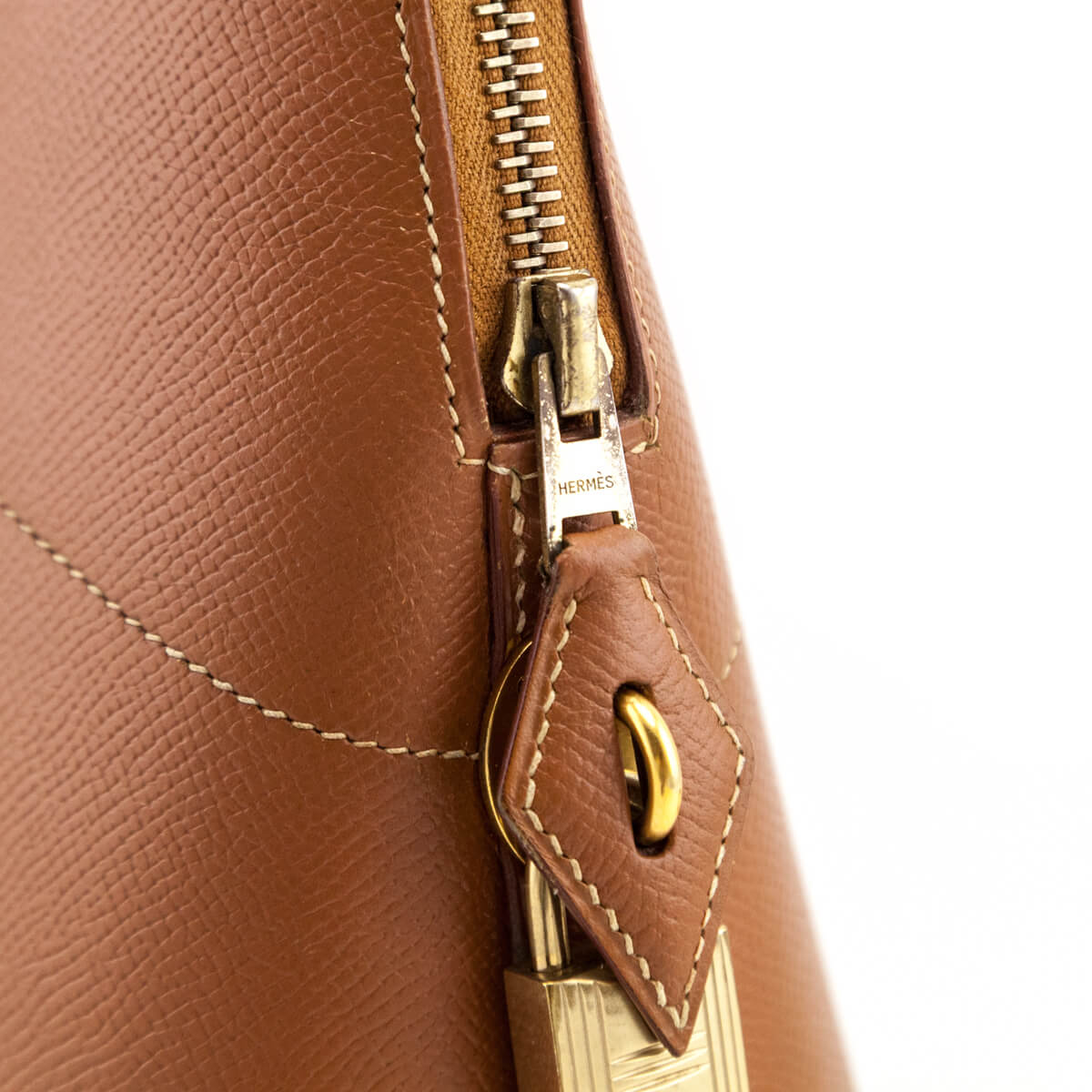 Hermes Gold Courchevel Bolide 35 - Love that Bag etc - Preowned Authentic Designer Handbags Preloved Fashions