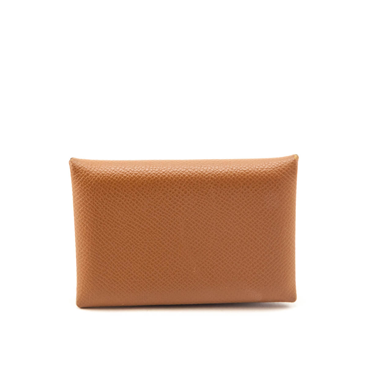 Hermes Gold Epsom Calvi Card Case - Love that Bag etc - Preowned Authentic Designer Handbags Preloved Fashions