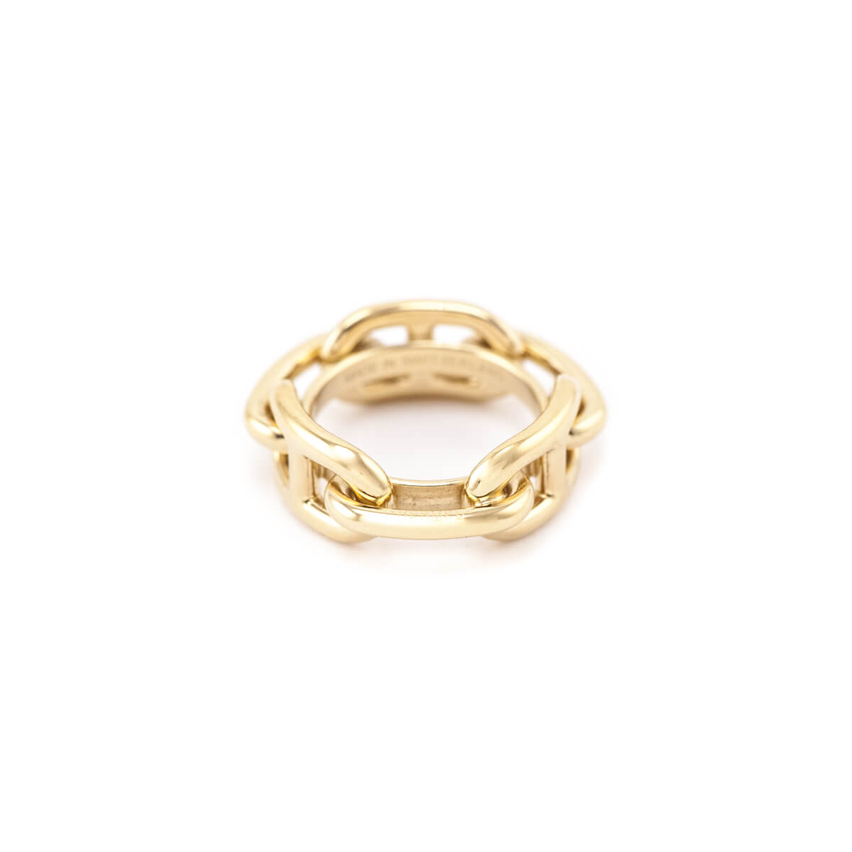 Hermes Gold Plated Brass Regate Scarf Ring - Love that Bag etc - Preowned Authentic Designer Handbags Preloved Fashions