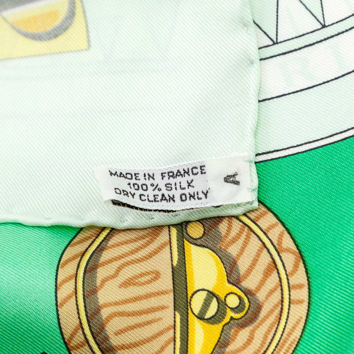 Hermes Green Sextants Silk Scarf 90 - Love that Bag etc - Preowned Authentic Designer Handbags Preloved Fashions