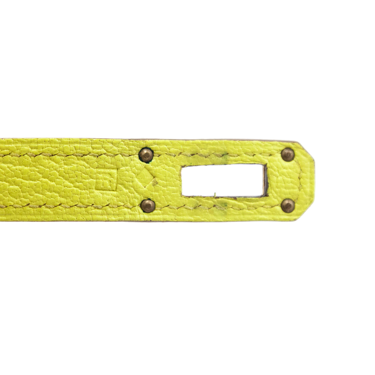 Hermes Lime Chevre Mysore Kelly Longue Wallet - Love that Bag etc - Preowned Authentic Designer Handbags Preloved Fashions