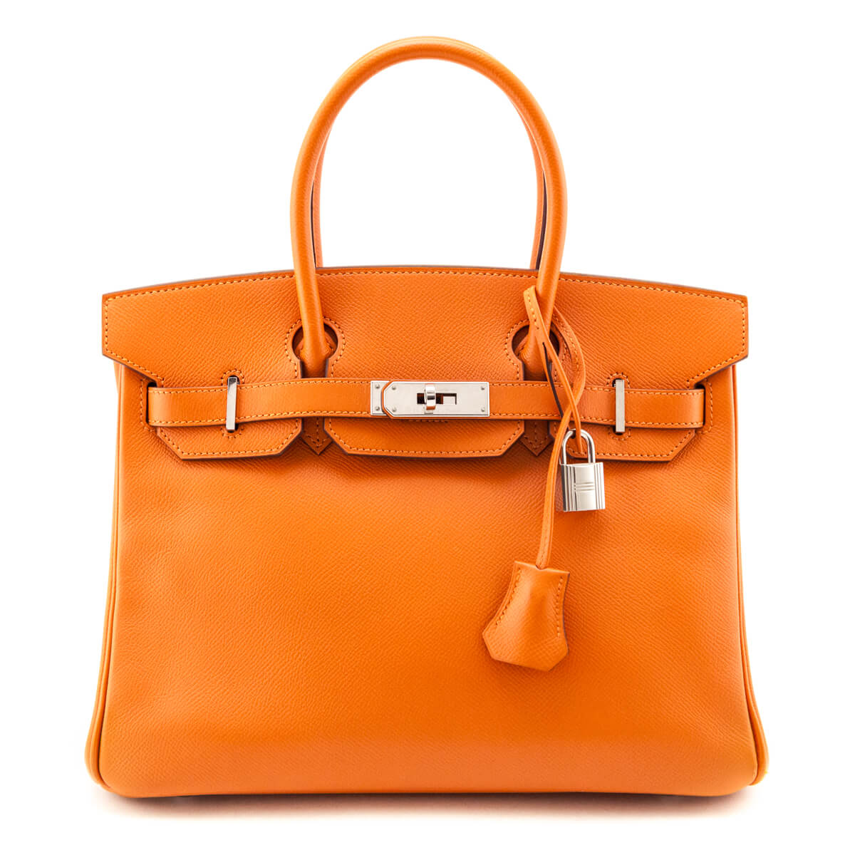 Hermes Orange Epsom Birkin 30 - Love that Bag etc - Preowned Authentic Designer Handbags Preloved Fashions