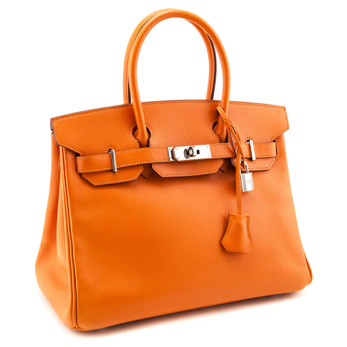 Hermes Orange Epsom Birkin 30 - Love that Bag etc - Preowned Authentic Designer Handbags Preloved Fashions
