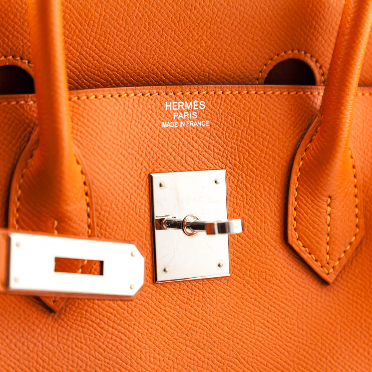 Hermes Orange Epsom Birkin 30 - Love that Bag etc - Preowned Authentic Designer Handbags Preloved Fashions