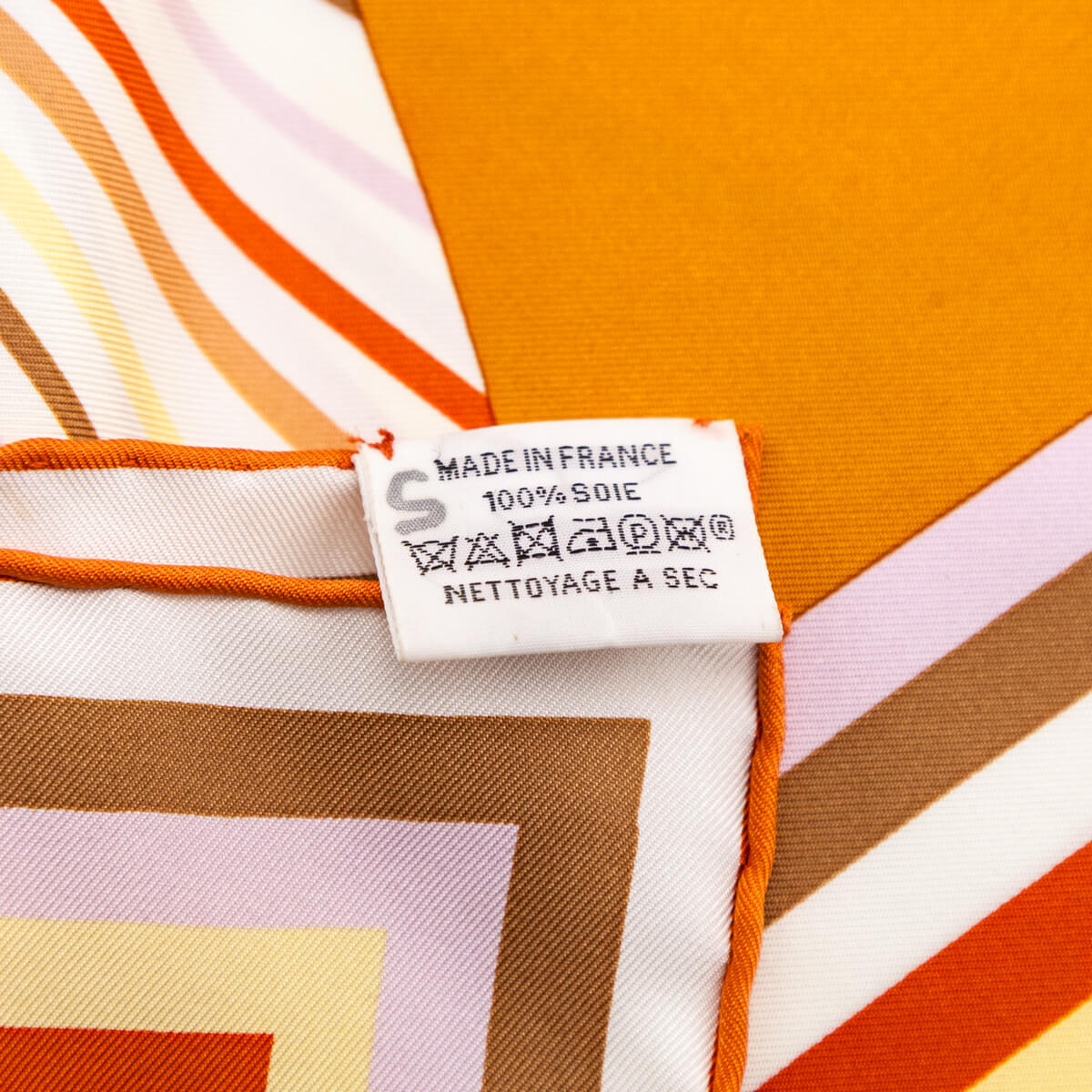 Hermes Orange Flores Del Este Silk Giant Scarf 140 - Love that Bag etc - Preowned Authentic Designer Handbags Preloved Fashions