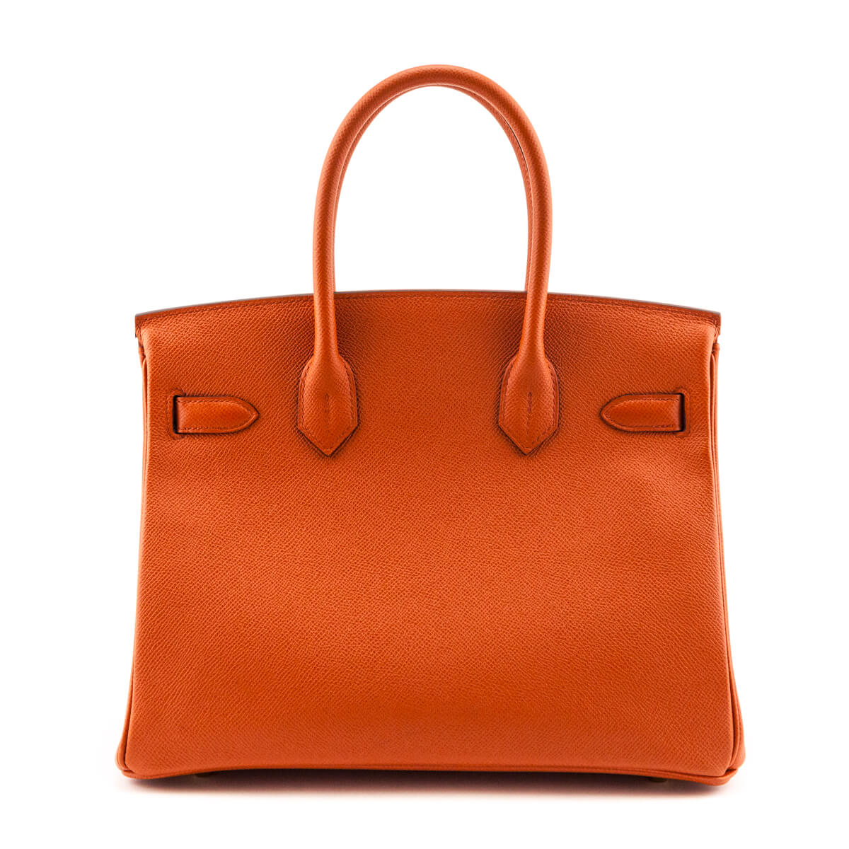 Hermes Orange Terre Battue Epsom Birkin 30 - Love that Bag etc - Preowned Authentic Designer Handbags Preloved Fashions