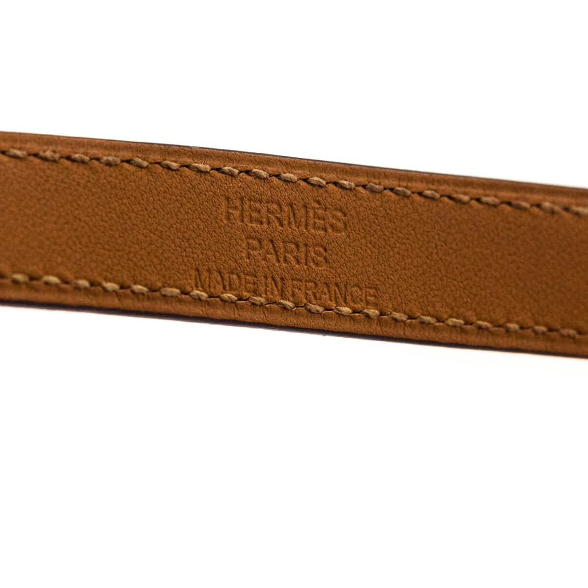 Hermes Red Epsom Kelly Double Tour Bracelet Size XS - Love that Bag etc - Preowned Authentic Designer Handbags Preloved Fashions