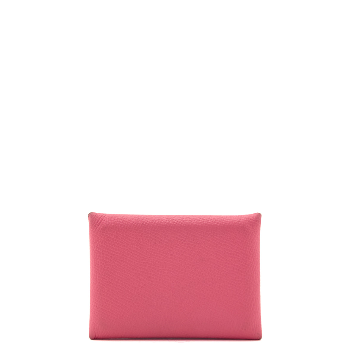 Hermes Rose Azalee Epsom Calvi Card Holder - Love that Bag etc - Preowned Authentic Designer Handbags Preloved Fashions
